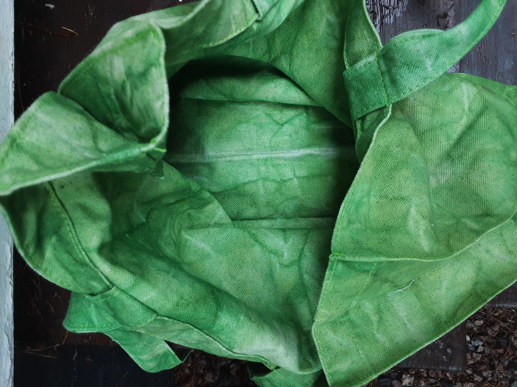 Hop Hare Practical Bag - Forest Green Stone Washed Effect