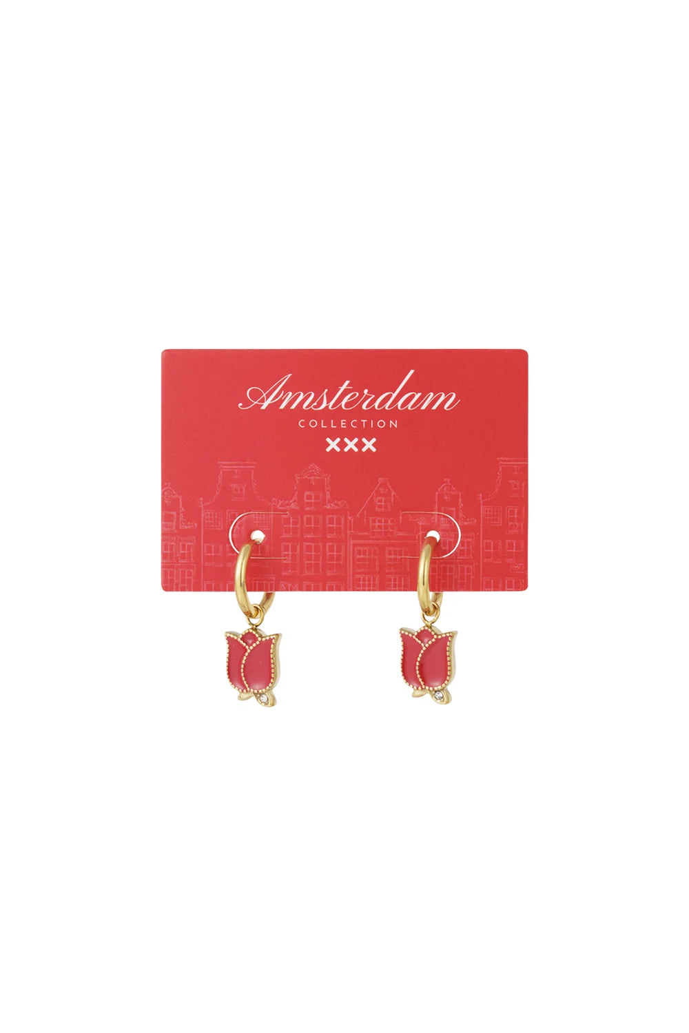 Stainless Steel Flower Drop Earrings – Casual