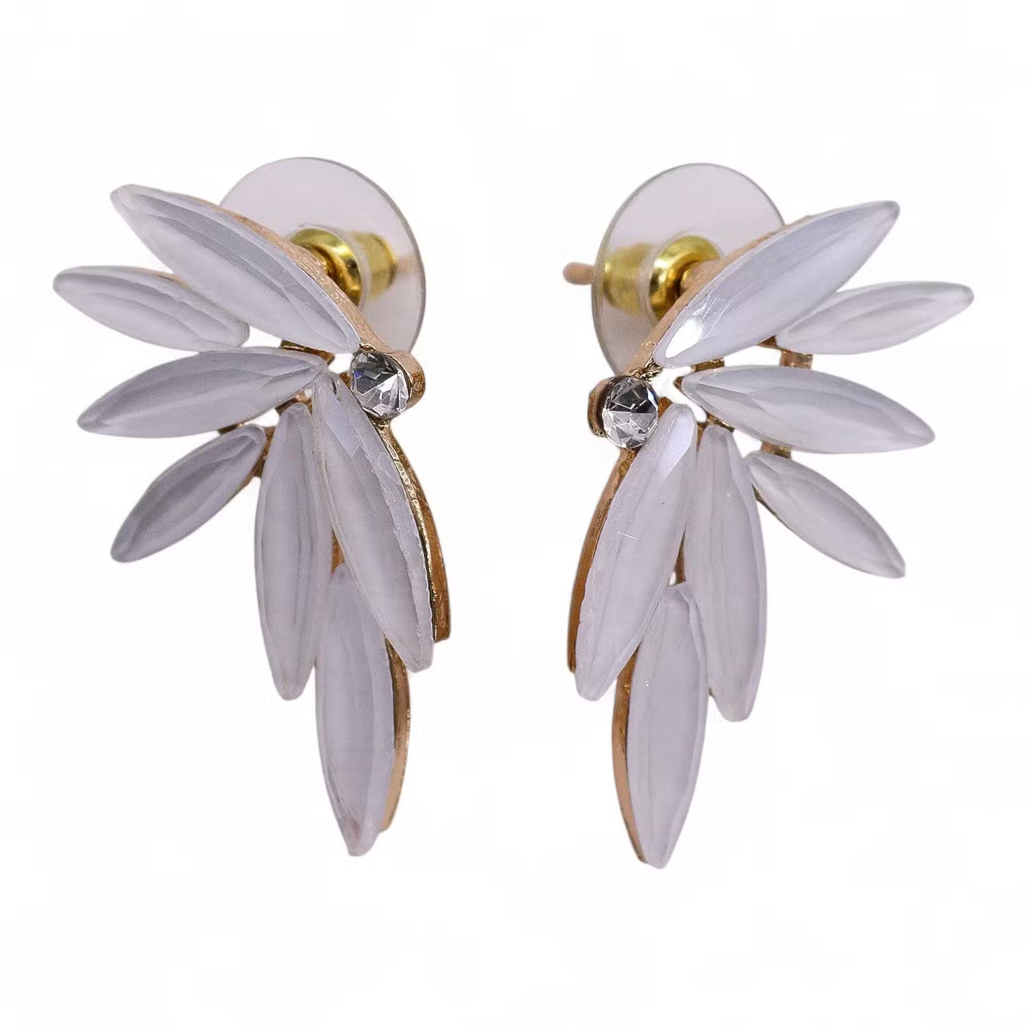 Pearl Earrings - Vintage Glass